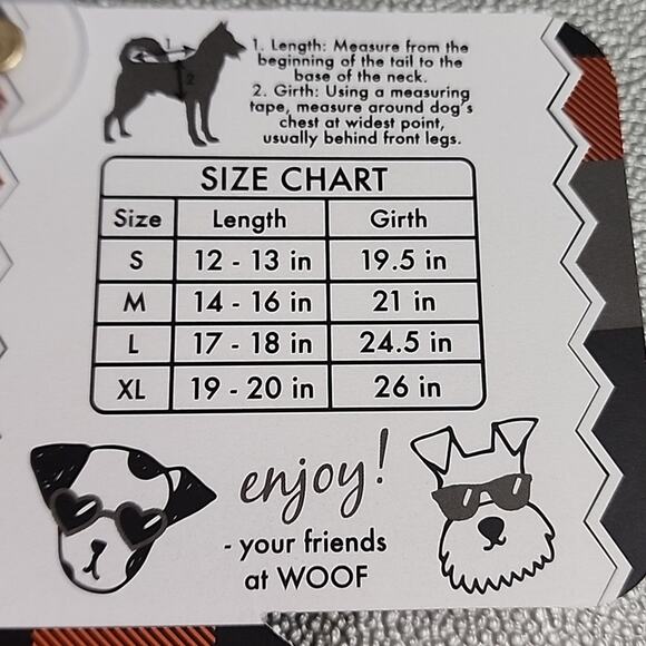 Woof Halloween Tutu-Type Dog Outfit, NWT, Small - Picture 5 of 5